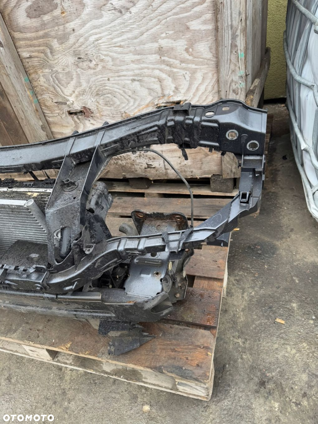 ford s-max mk1 2006r 2.5b pas przedni wzmocnienie chłodnice komplet - 2