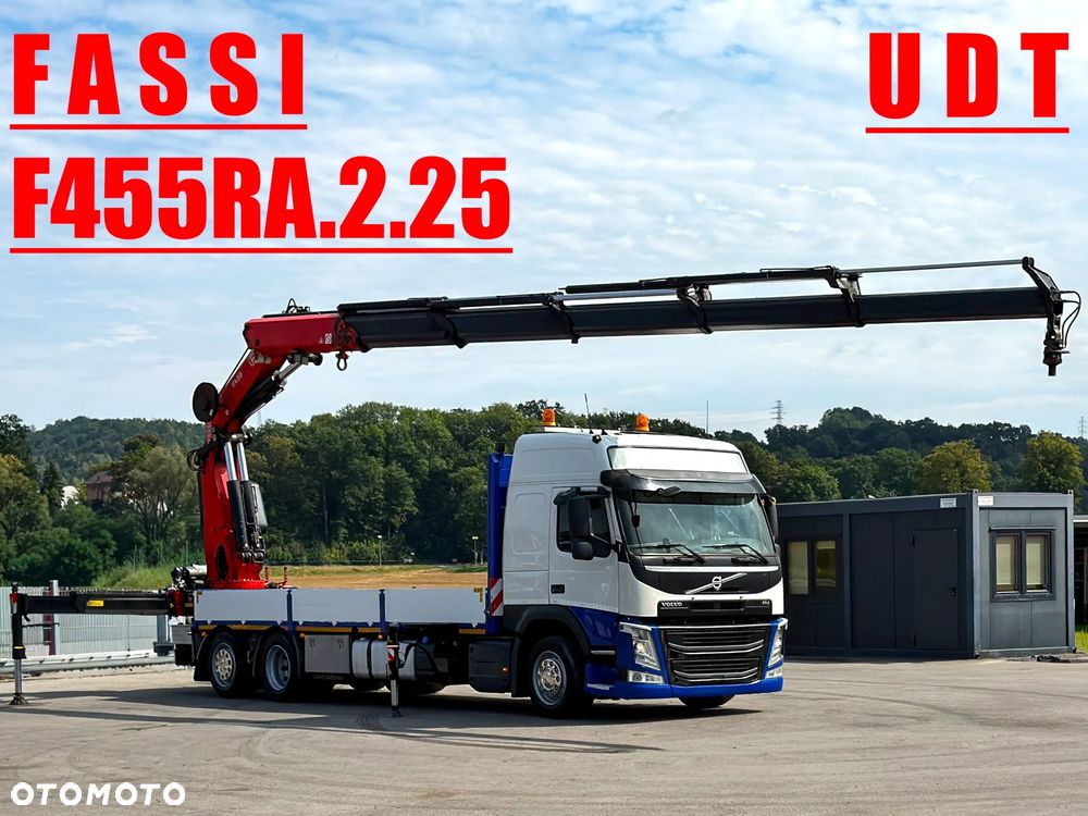 Volvo FM 420 Skrzynia 6,50 m * FASSI F455RA.2.25 E-DYNAMIC + PILOT! - 1