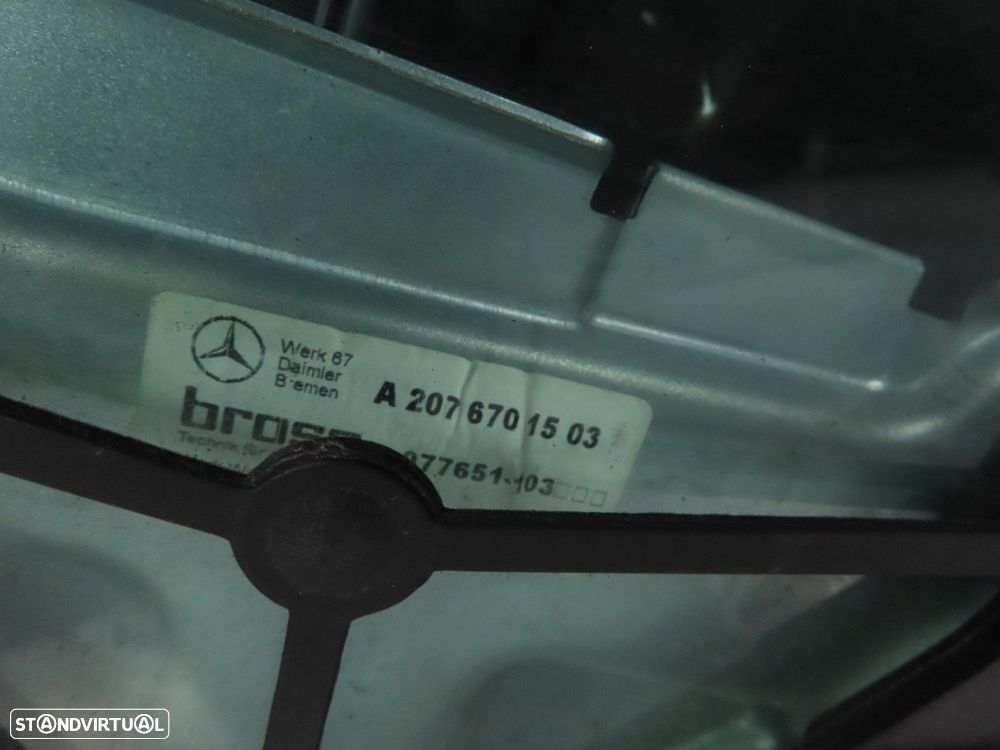 Elevador com Motor e Vidro Esquerdo/Trás Usado / Original MERCEDES-BENZ E-CLASS... - 5