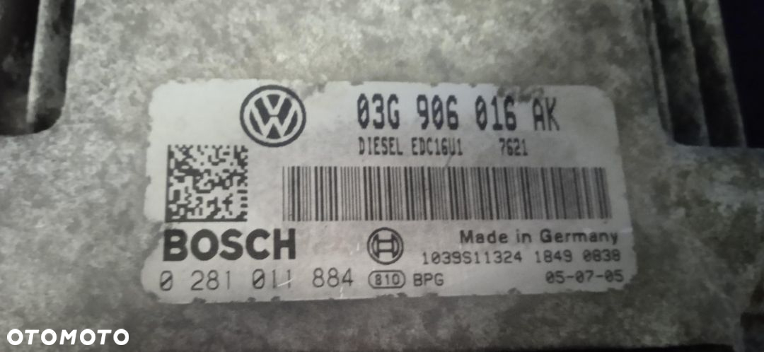 Komputer silnika Seat Leon II 03G906016AK - 3