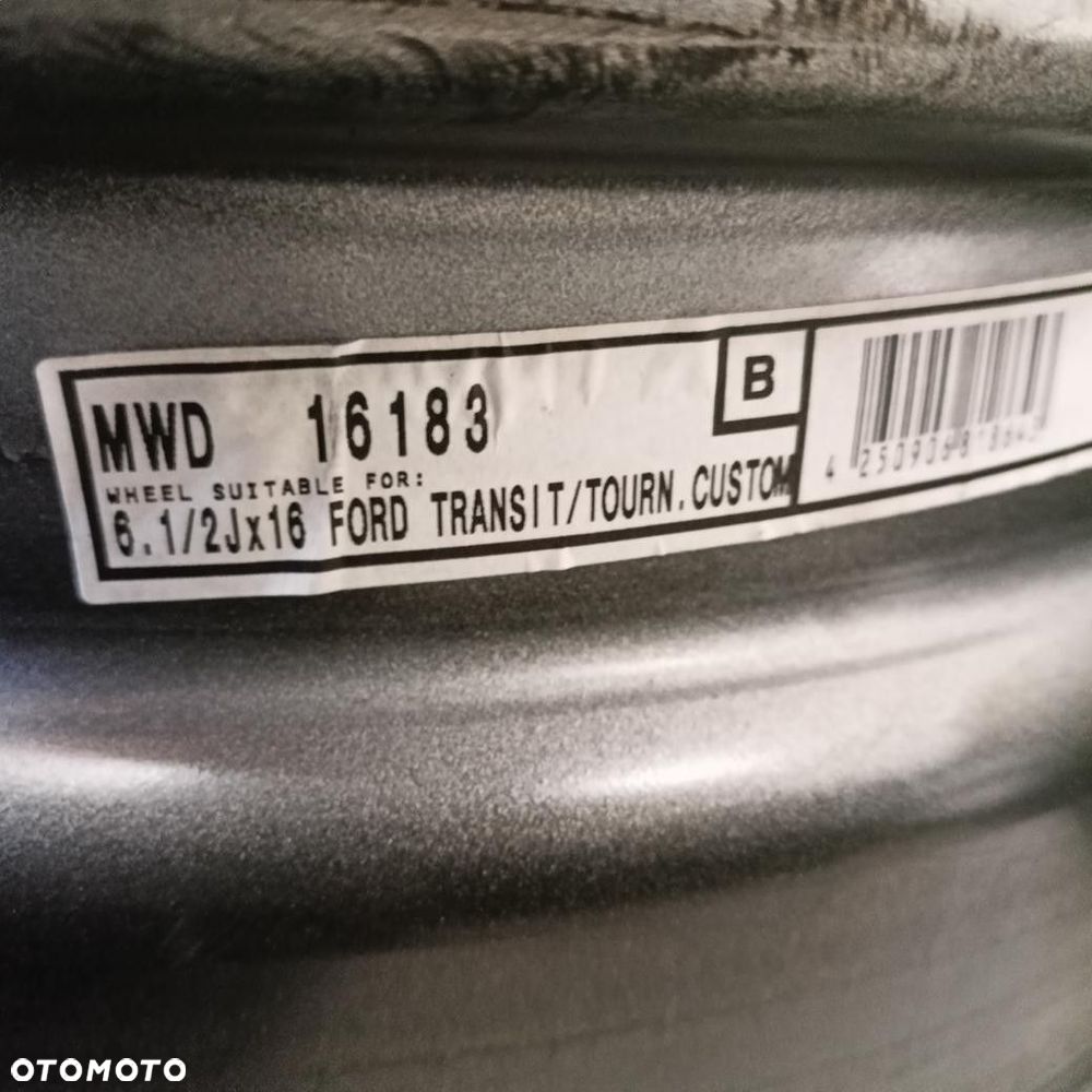Felgi 5x160 16 Ford Tourneo Transit Custom 4szt (F6834) - 8