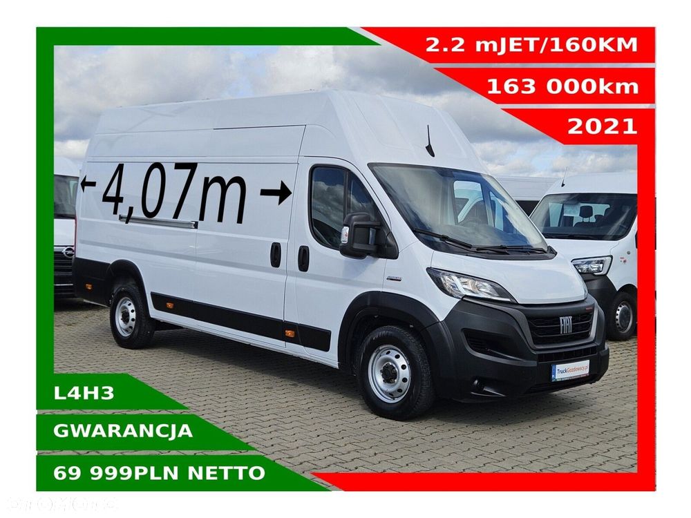 Fiat Ducato L4H3 *69999zł Netto* 2.2 MultiJET/160KM - 1