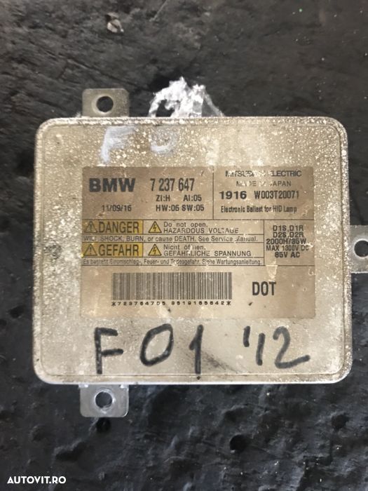 Modul (droser) xenon bmw f01f02f07f10f11 - 1