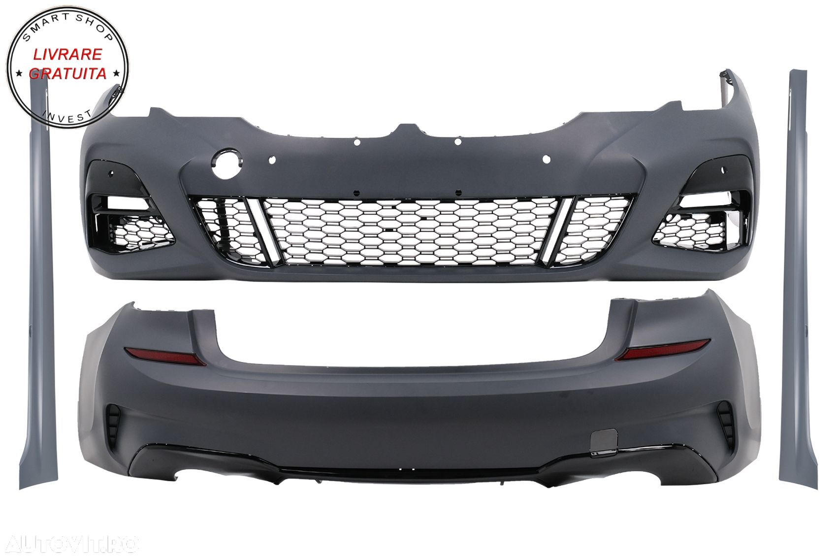 Pachet Exterior BMW Seria 3 G20 (2018-2022) Fara Distronic M-Tech Design- livrare gratuita - 1