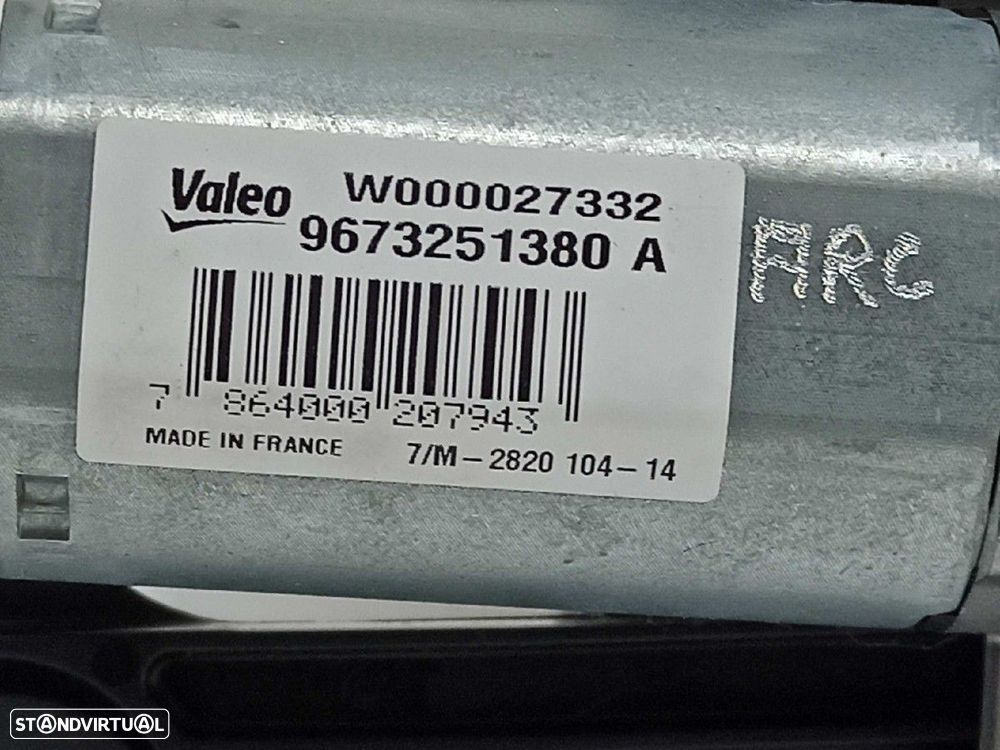 MOTOR LIMPA-VIDROS TRASEIRO PEUGEOT 208 STYLE - 5