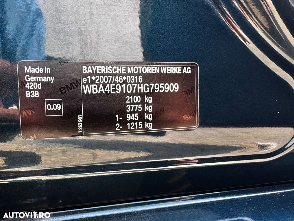 BMW Seria 4 420d Aut. - 17
