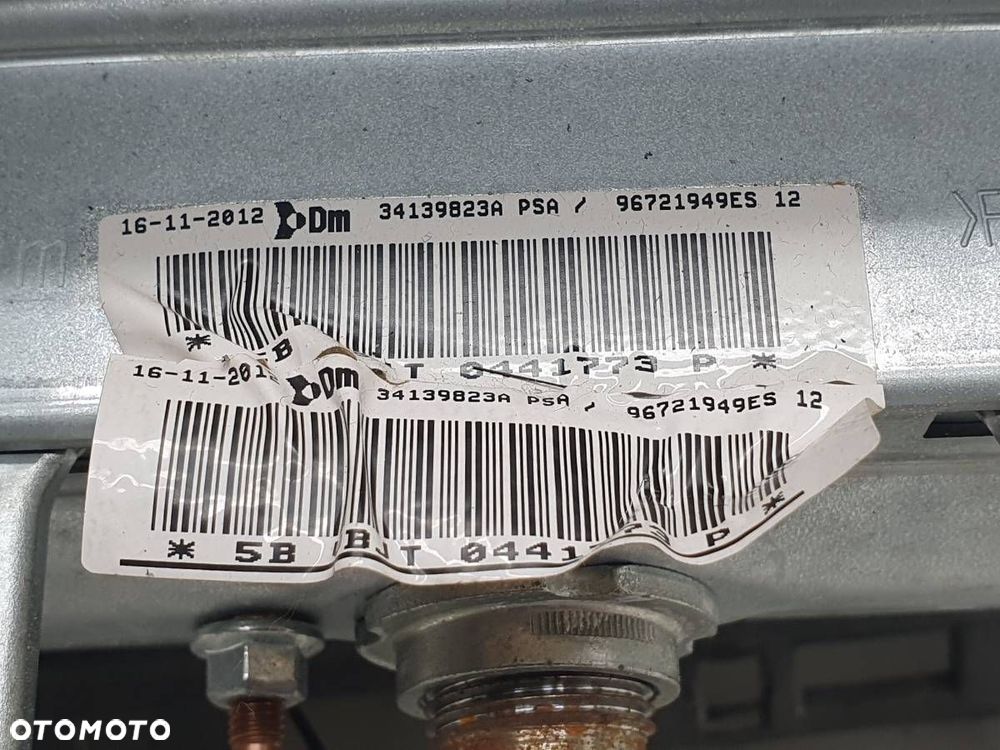 PODUSZKI PASY SENSOR AIRBAG KOMPLET PEUGEOT PARTNER II EUROPA - 6