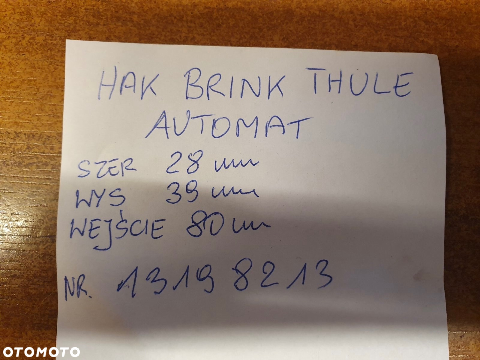 HAK HOLOWNICZY KULA BRINK THULE AUTOMAT 13198213 - 4