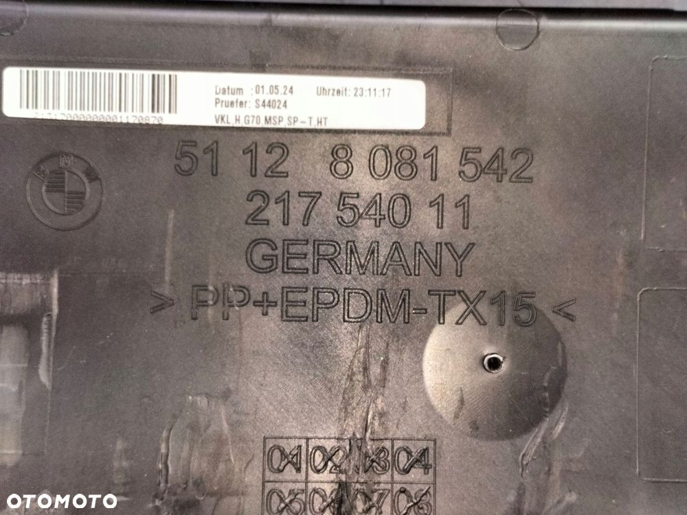 zderzak tylny tył bmw 7 i7 g70 22- m-pakiet - 11