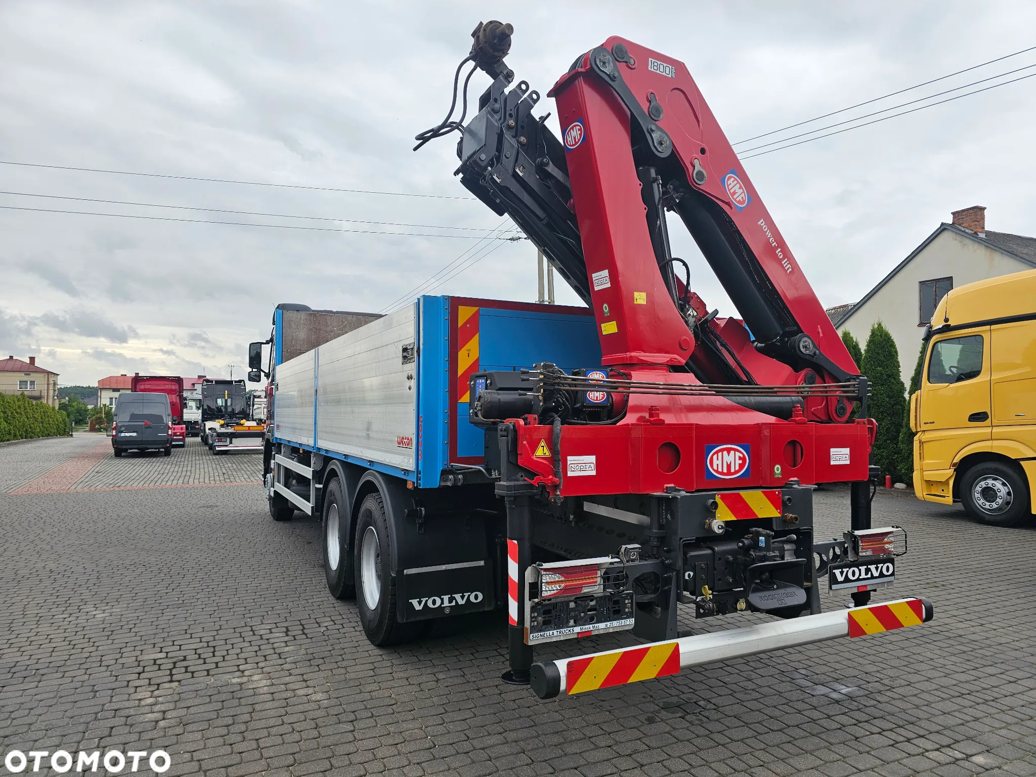 Volvo FH420+HDS 6X4 HMF 12,5m Składany Z, - 9