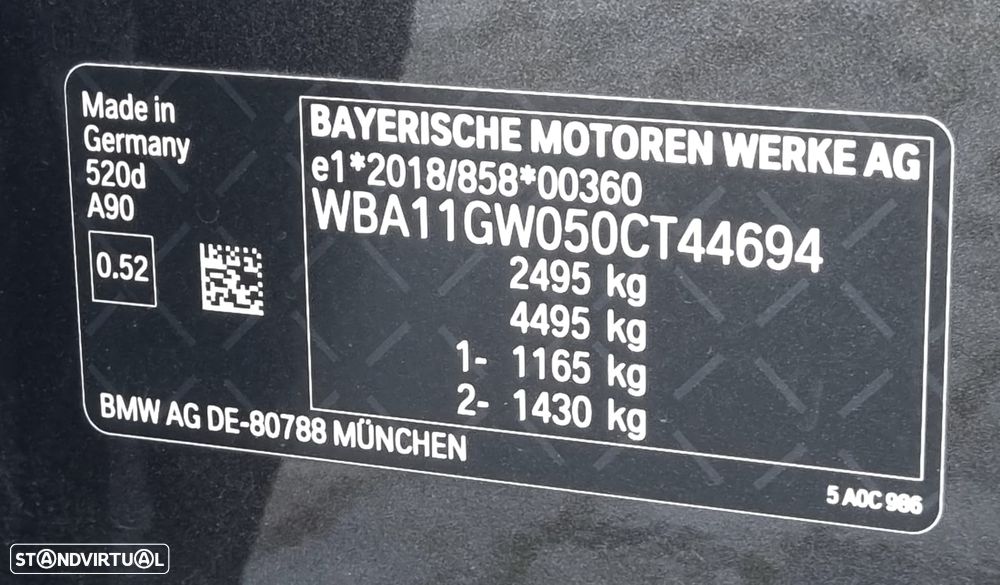 BMW 520 d Pack Desportivo M Pro - 29