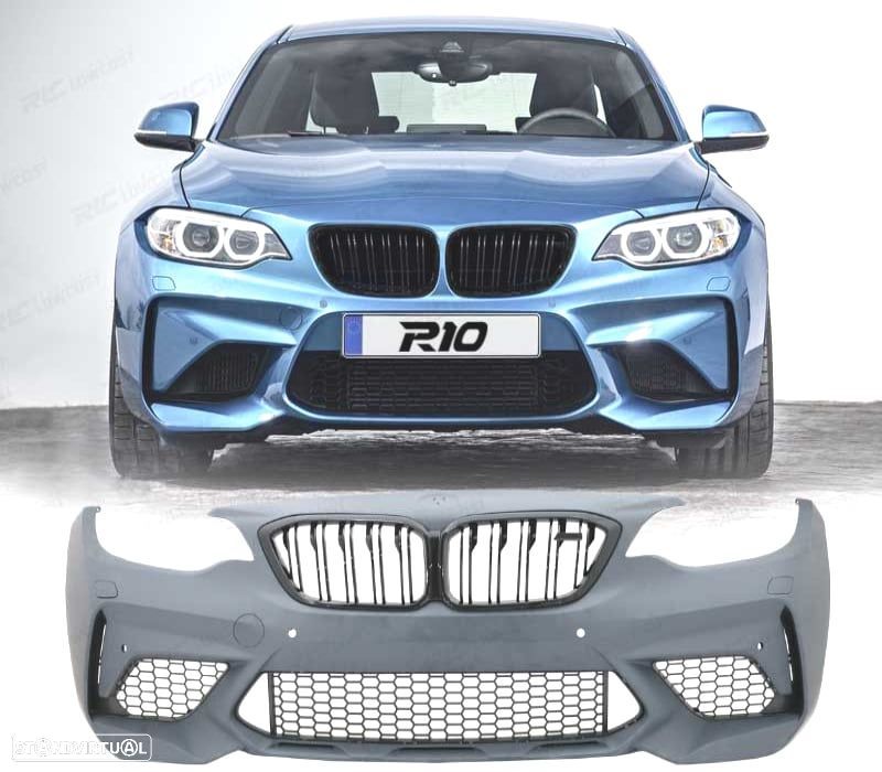 PARA-CHOQUES FRONTAL BMW F22 F23 14- LOOK M2C COMPETITION - 1