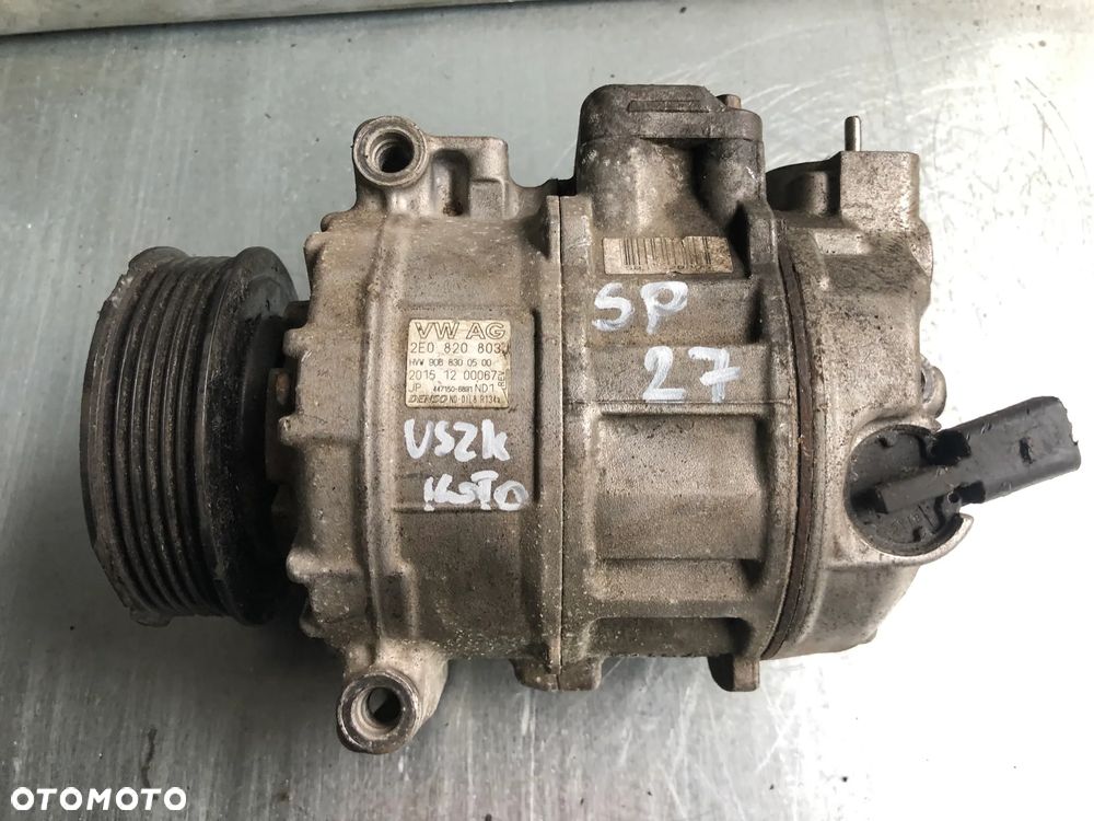 SP-27. Kompresor Sprężarka Klimatyzacji 6PK 2E0820803J Vw Crafter VW T5 T6 2.0 TDI -Wysyłka - 1
