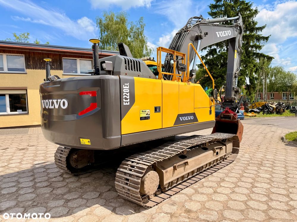 Volvo EC220EL koparka gąsienicowa, 3D Leica MCP80, głowica Engcon - 6