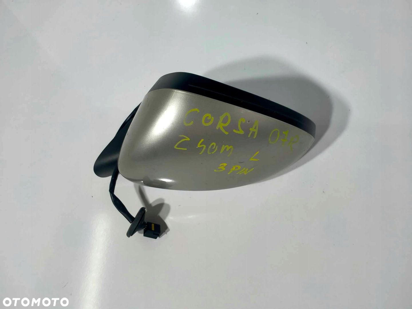 LUSTERKO DRZWI LEWE OPEL CORSA D 06-11 3 PIN Z40M - 4