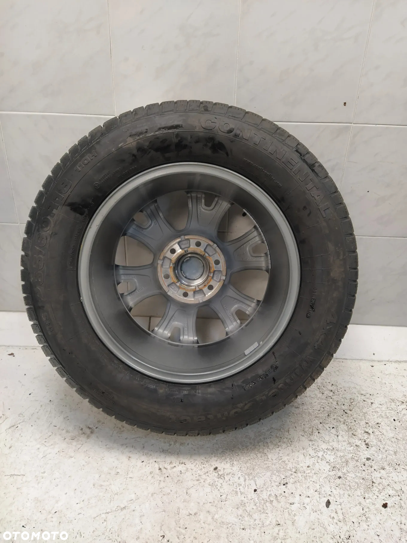 FORD RANGER FORD EVEREST 8X18 ORYGINALNE FELGI ALUMINIOWE R18 ET55 6X139.7 OPONY CONTINENTAL 265/60 KOŁA ZIMA BIEŻNIK ok 8.50mm DEKIELKI FORD NOWY KOMPLET - 7