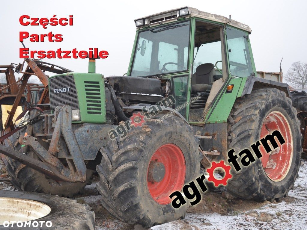Fendt 310 LSA części, skrzynia biegów, silnik, oś - 1