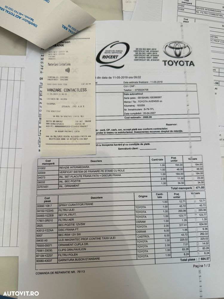 Toyota Avensis 2.2 D-4D Station Wagon Business - 24