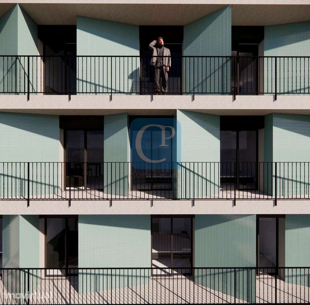 Apartamento T1 no empreendimento "Costa Cabral Flats", Paranhos - Grande imagem: 3/4