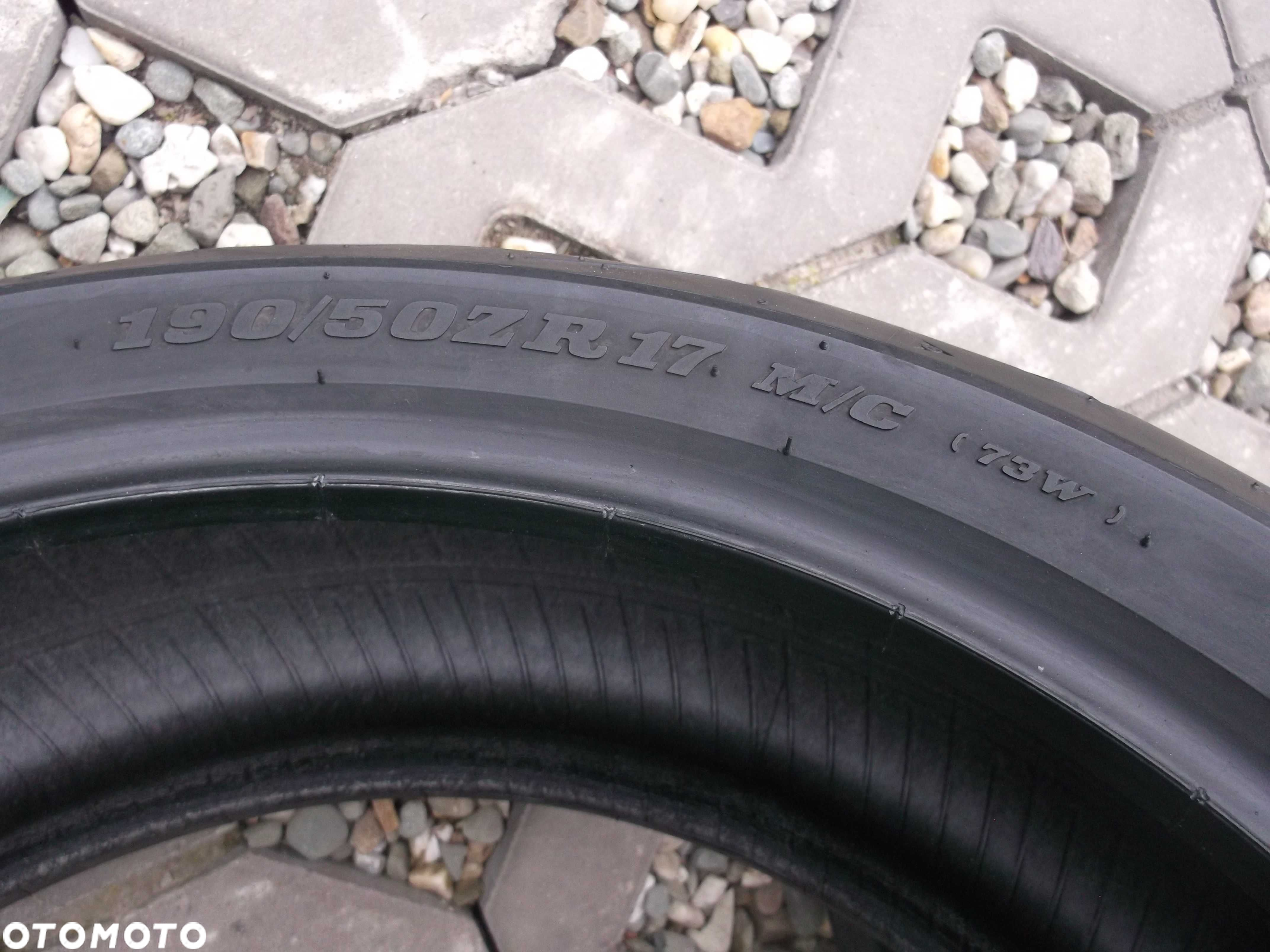 opona 190/50ZR17	 Dunlop Sportmax Roadsmart II dot0416 3,3mm - 7