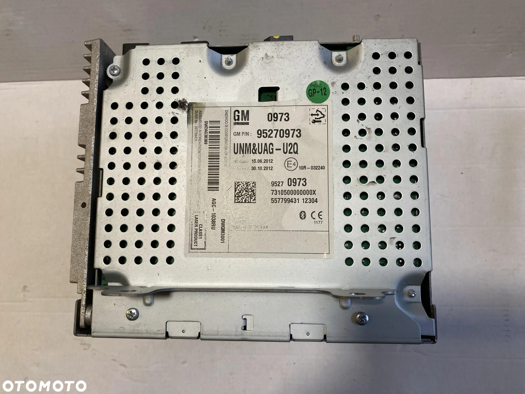Radio panel sterowania radia klimatyzacji Opel Mokka I 2013r OE - 2