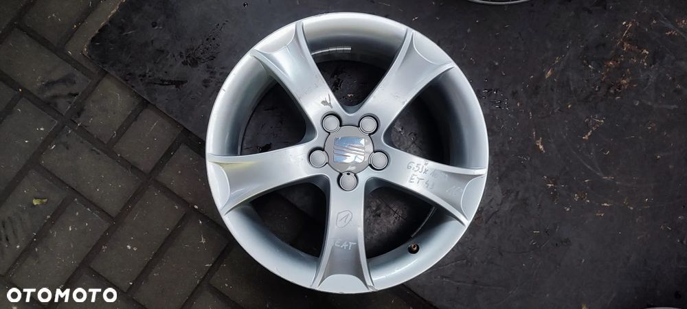 FELGI ALUMINIOWE 5x100 6.5J x16 CALI ET 43 fi 57.1 VW SEAT SKODA RONAL 4 SZTUKI KOMPLET - 2
