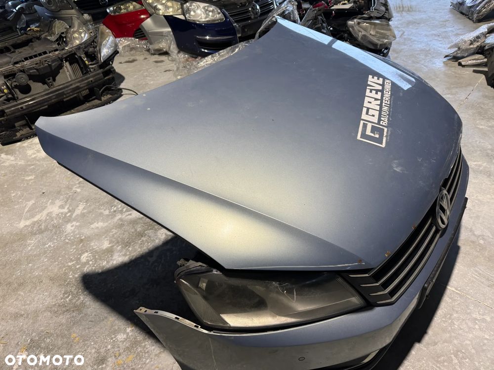 PRZÓD KOMPLETNY ZDERZAK PDC MASKA PAS REFLEKTOR VW PASSAT B7 - 15