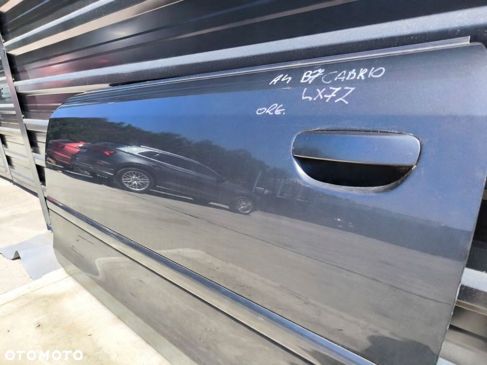 DRZWI LEWY PRZÓD AUDI A4 B7 CABRIO LX7Z ORYGINAŁ ! - 7