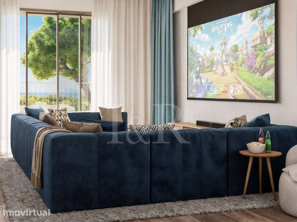 Villa T4 com piscina e jardim nos Capuchos, Caparica - Grande imagem: 5/41