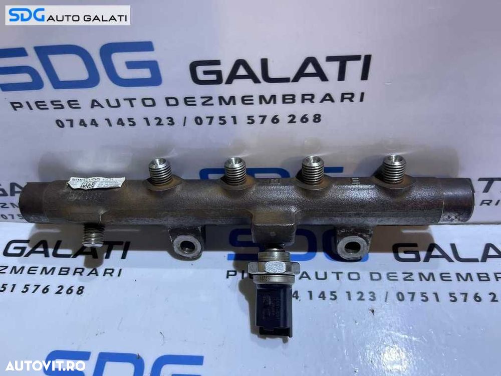 Rampa Presiune Injectoare cu Senzor Regulator Nissan Juke 1.5 DCI 2010 - 2018 Cod 8200397346 H8200296867 8200296867 A2C20001221[S0292] - 1