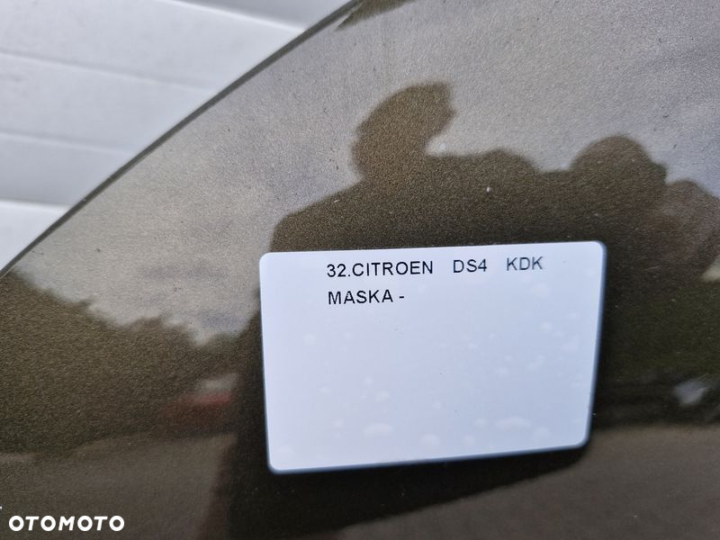 CITROEN DS4 MASKA POKRYWA SILNIKA PRZÓD PRZEDNIA KDK - 5