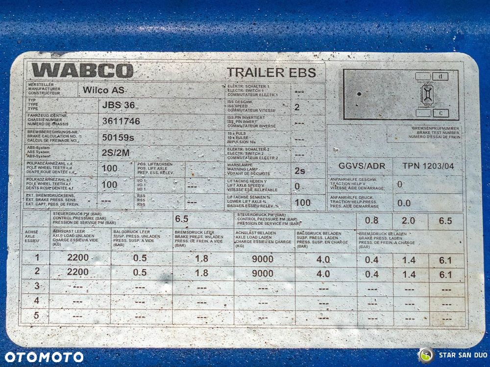 Volvo FH520 6x4 FASSI F600 XP HDS Żuraw Naczepa WILCO JBS 36 - 26