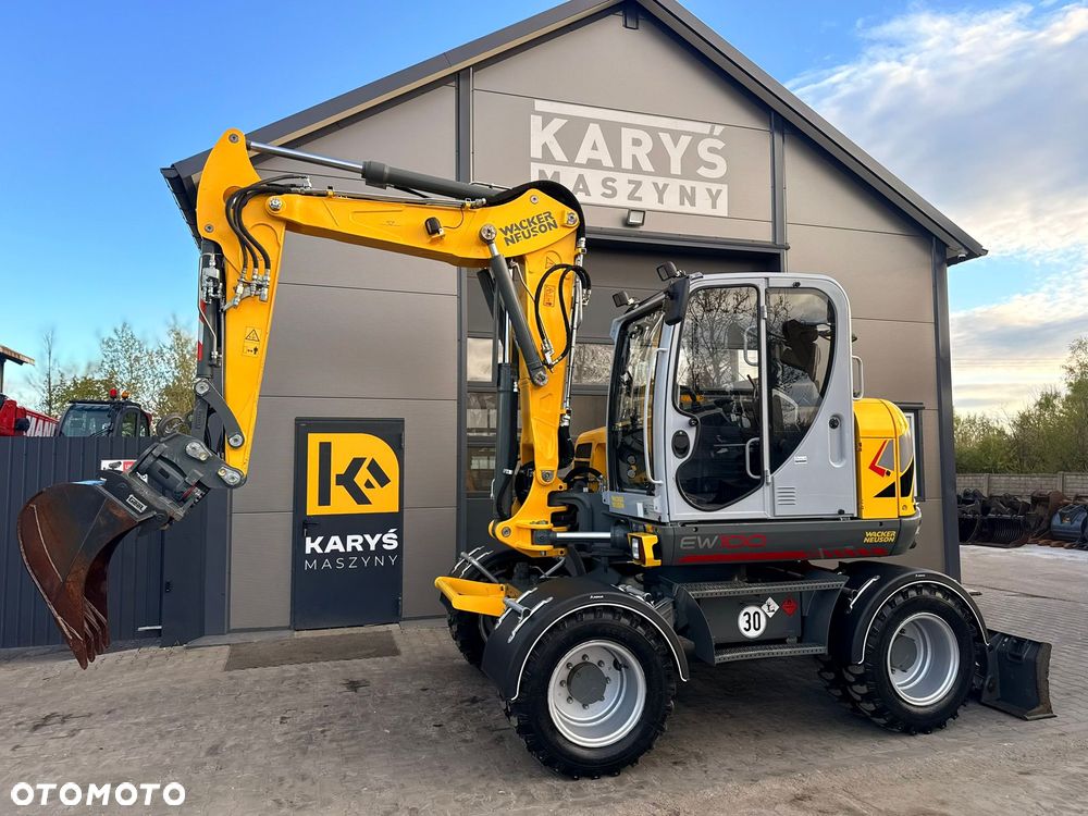 Wacker Neuson EW100 2018 4800 mth KOPARKA KOŁOWA EW 100 - 7