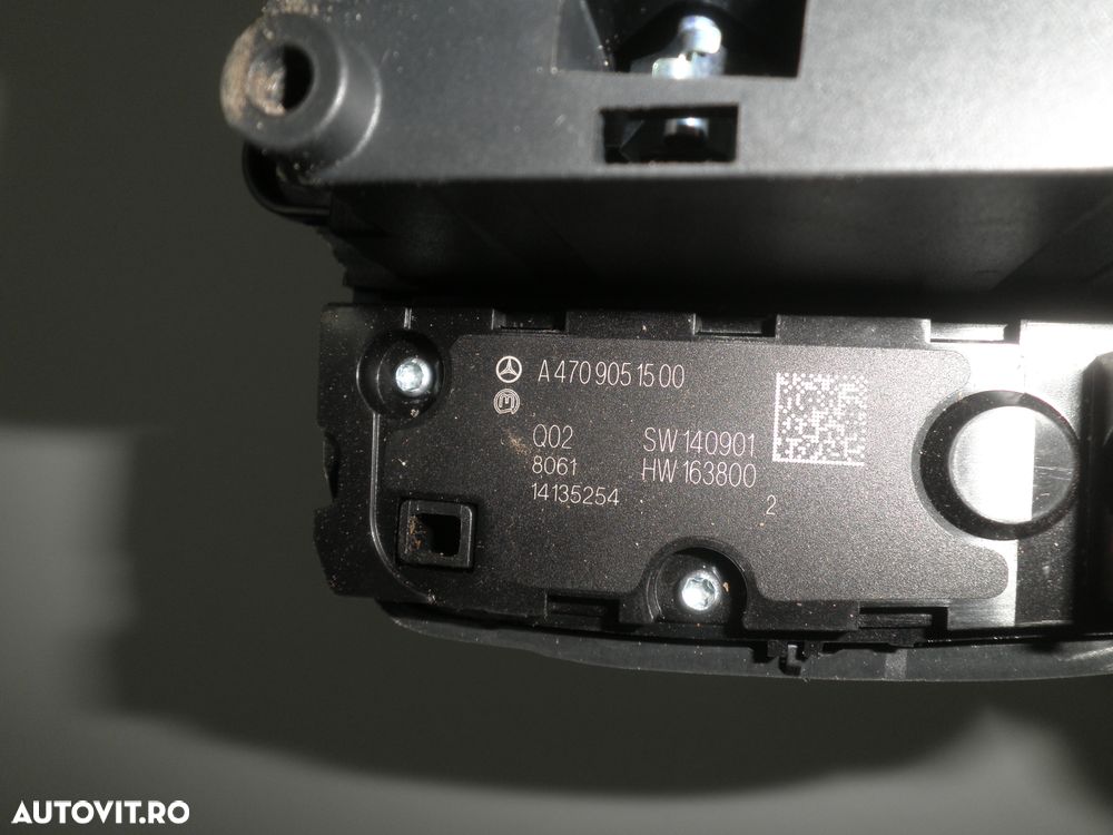 Consola centrala / joystick Mercedes X Class A4709006100 A4709051500 A4709006200 - 4