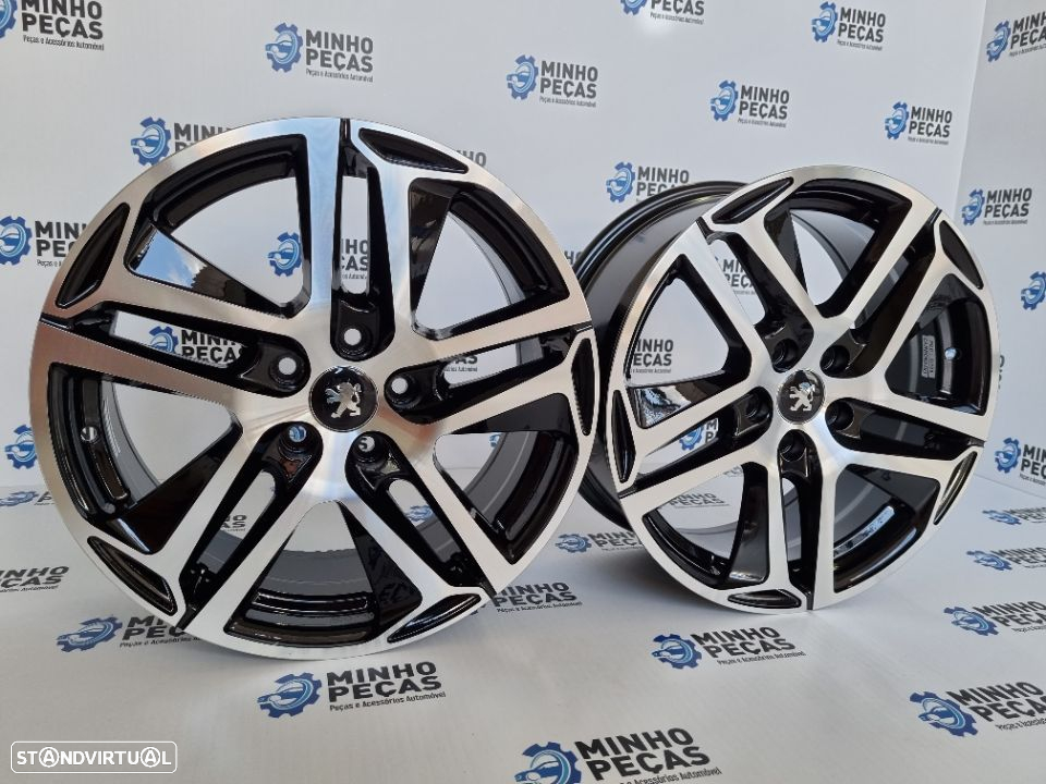 Jantes Peugeot 308 em 16 Black (5x108) - 2