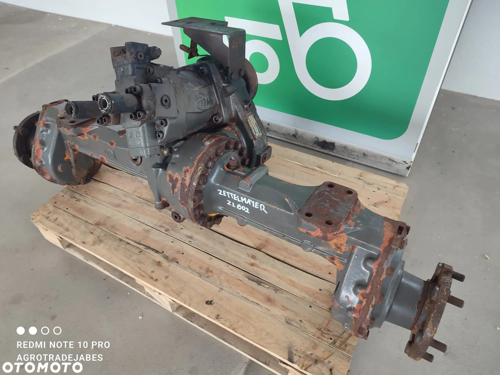 Most napędowy  AV-225  25662 Zettelmeyer ZL602  Tył - 2