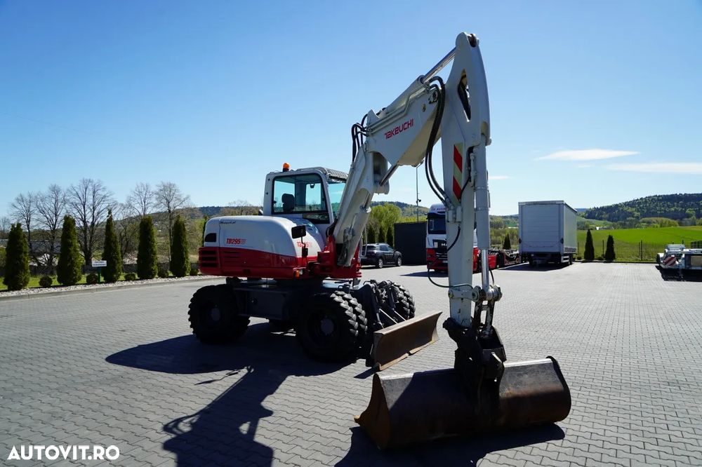 Takeuchi TB 295 W / EXCAVATOR PE ROȚI / 2016 / - 8