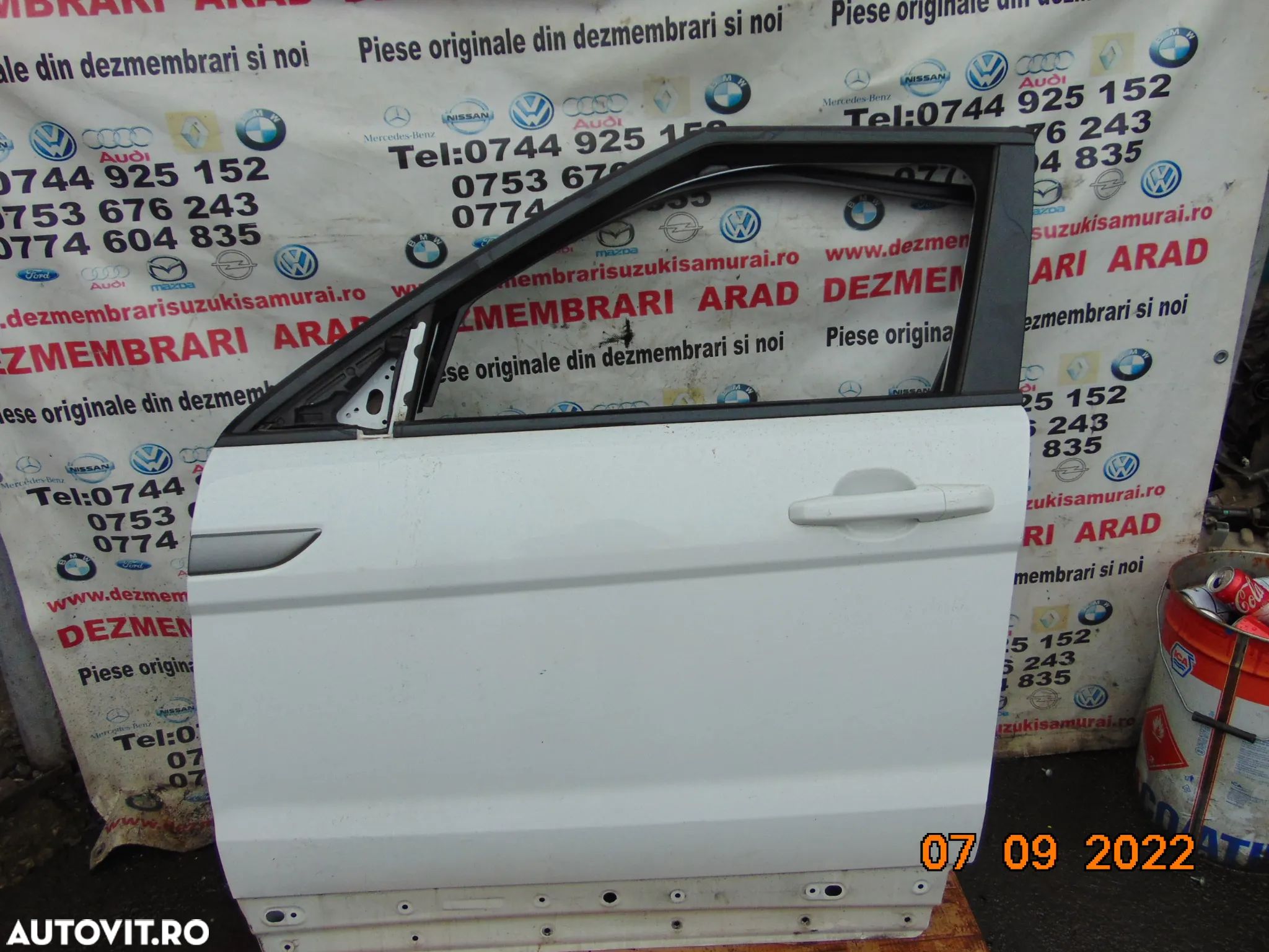 Usa Range Rover Evoque 2011-2018 usi fata spate stanga dreapta alba albe dezmembrez - 1