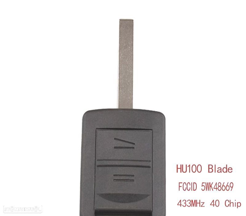 CHAVES COMPLETA HU100 PARA OPEL AGILA MERIVA ASTRA CORSA C COMBO TIGRA VECTRA - 8