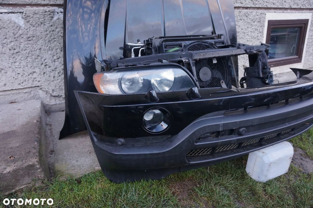 ZDERZAK MASKA BŁOTNIK KOMPLETNY PRZÓD BMW X5 E53 - 2