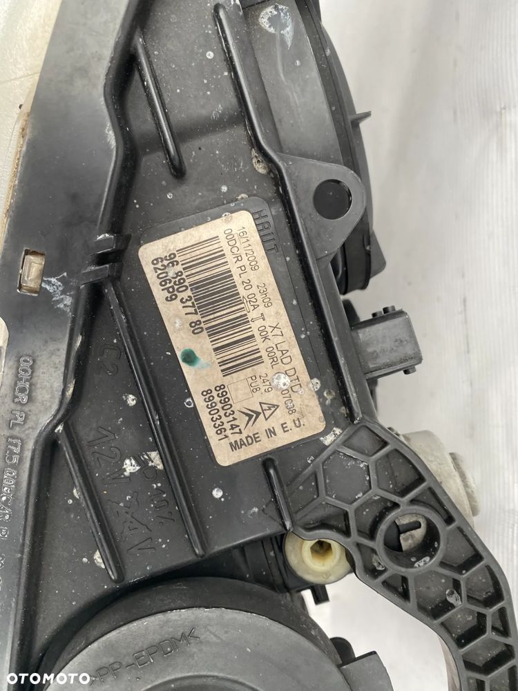 lampy citroen C5 III bi xenon skrętny przed liftem komplet eu całe - 8