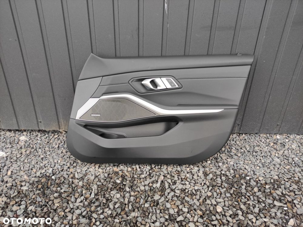 FOTELE KANAPA BOCZKI BMW G20 CZARNA PÓŁSKÓRA EUROPA CH - 14