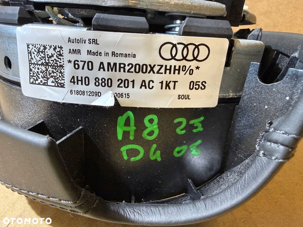 audi a8 d4 lift poduszka powietrzna kierowcy airbag soul 4h0880201ac - 10