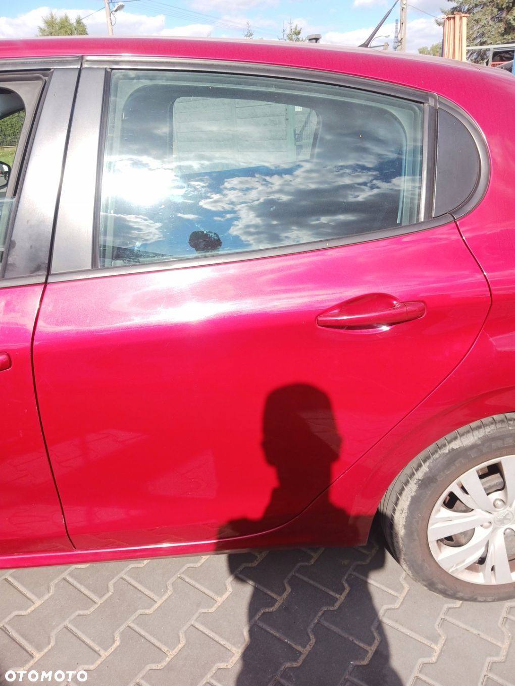 DRZWI LEWY TYŁ PEUGEOT 208 KJC 2012 ROK - 1