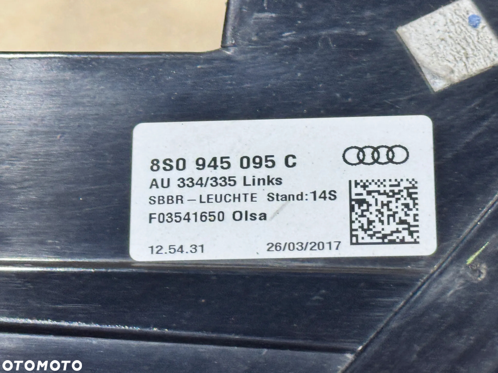 AUDI TT 8S LAMPA TYLNA LEWA LED USA 8S0945095C - 3