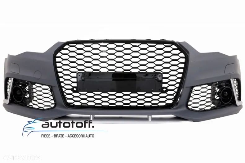 Pachet exterior compatibil Audi A6 C7 Facelift (15-18) model RS6 - 2