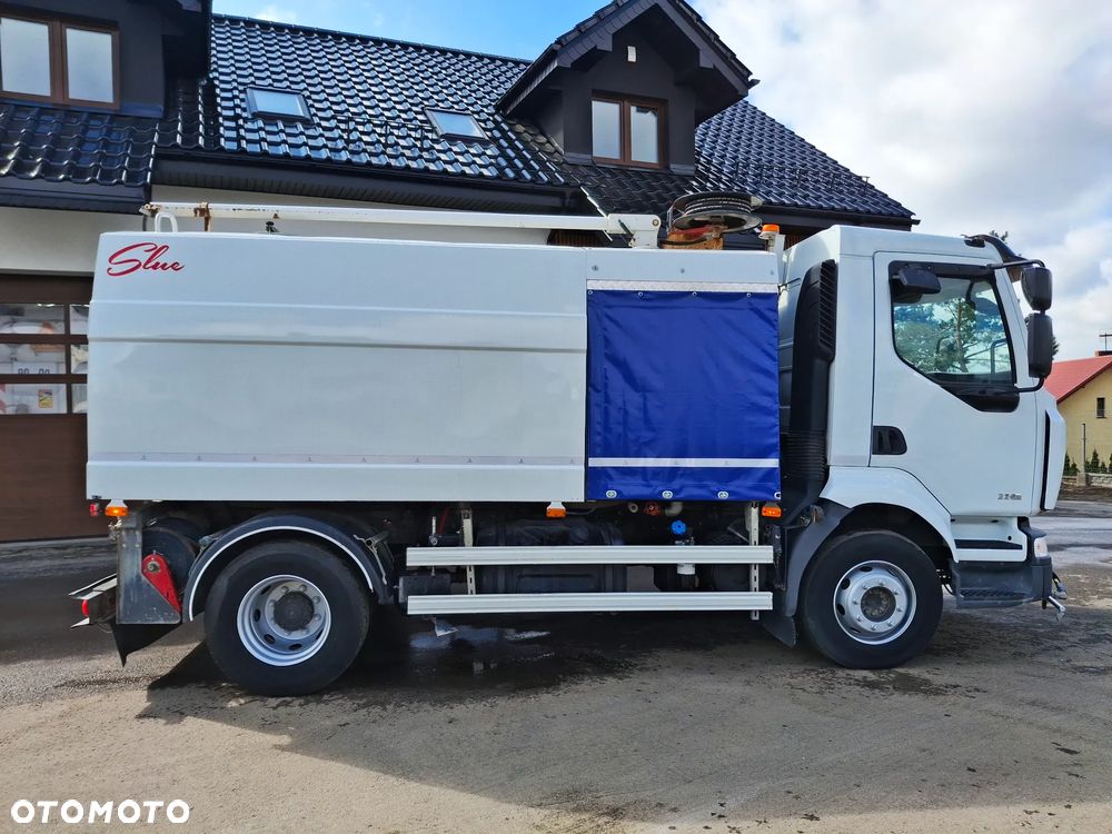 Renault Midlum 220 Polewaczka Myjka Karcher Mycie Ulic Myjka Drogowa Podlewanie Mycie Ciśnieniowe Cysterna 2011r Zarejestrowana - 14