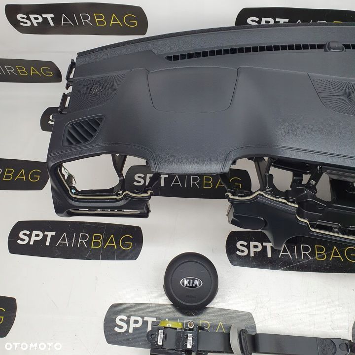KIA PROCEED DESKA ROZDZIELCZA KONSOLA KOKPIT PULPIT PODUSZKI AIRBAG AIR BAG PASY KIT SET - 2