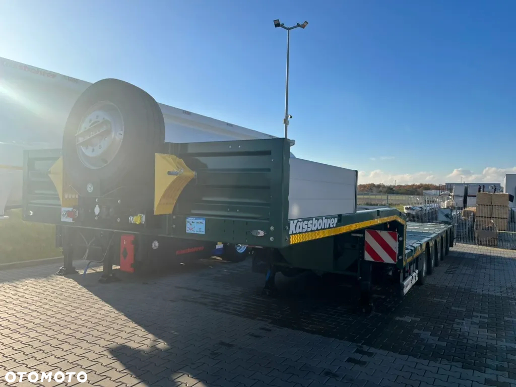 Kassbohrer SEMI lowbed 5 osi 60T ładowności - 16