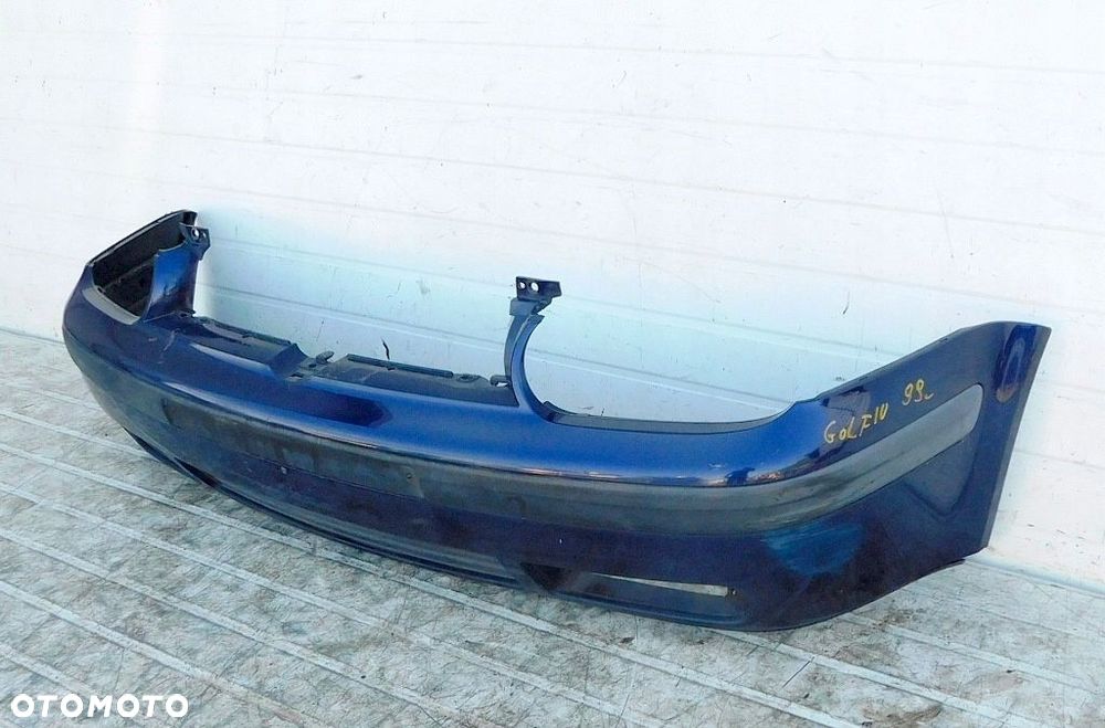 VW GOLF IV 1.9 SDI 97-03r ZDERZAK PRZÓD PRZEDNI GRANATOWY - 2